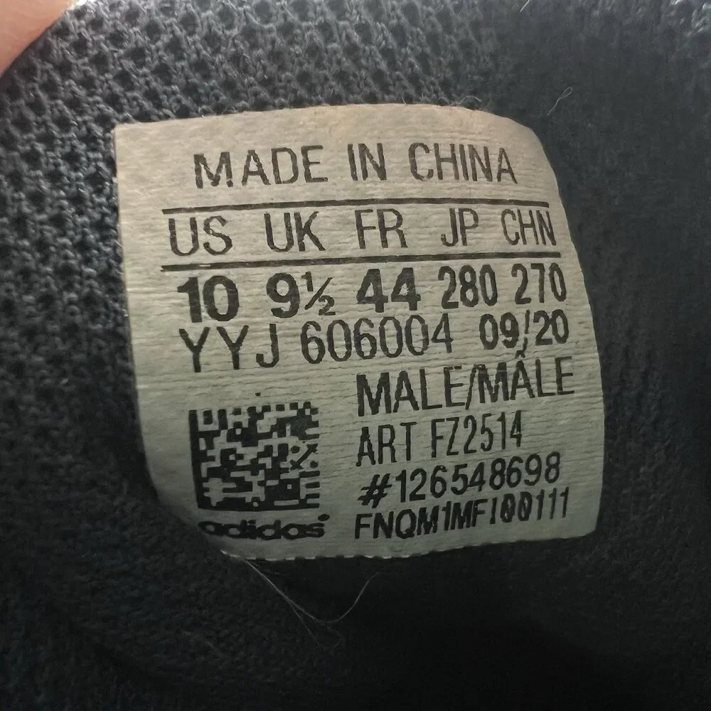 Adidas Powerlift 4 Lace Up Weight Lifting Gym Shoes Men's Size 10 FZ2514 - Picture 9 of 9